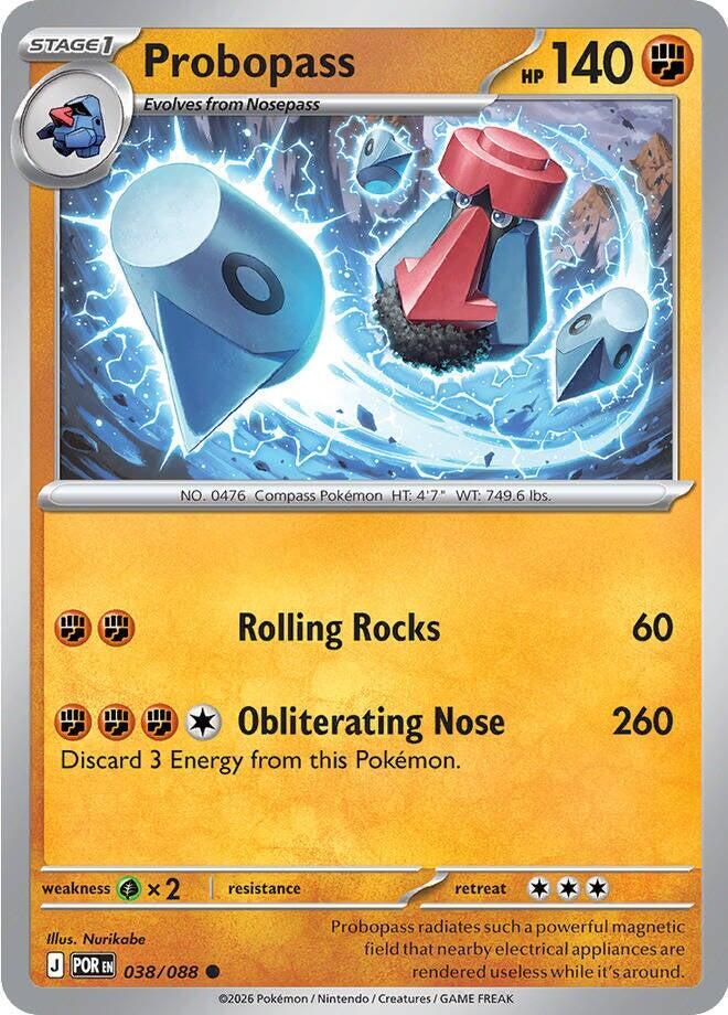 Probopass - 038/088 038/088 Common ME03: Perfect Order NM