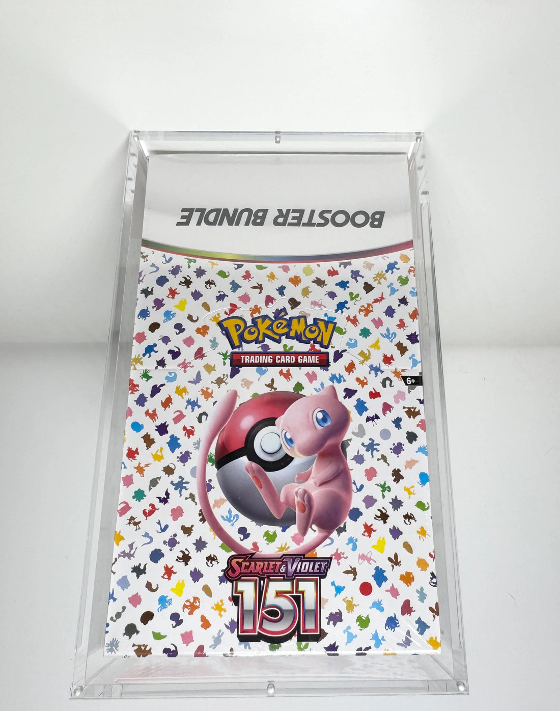 Acrylic Booster Bundle Display Case
