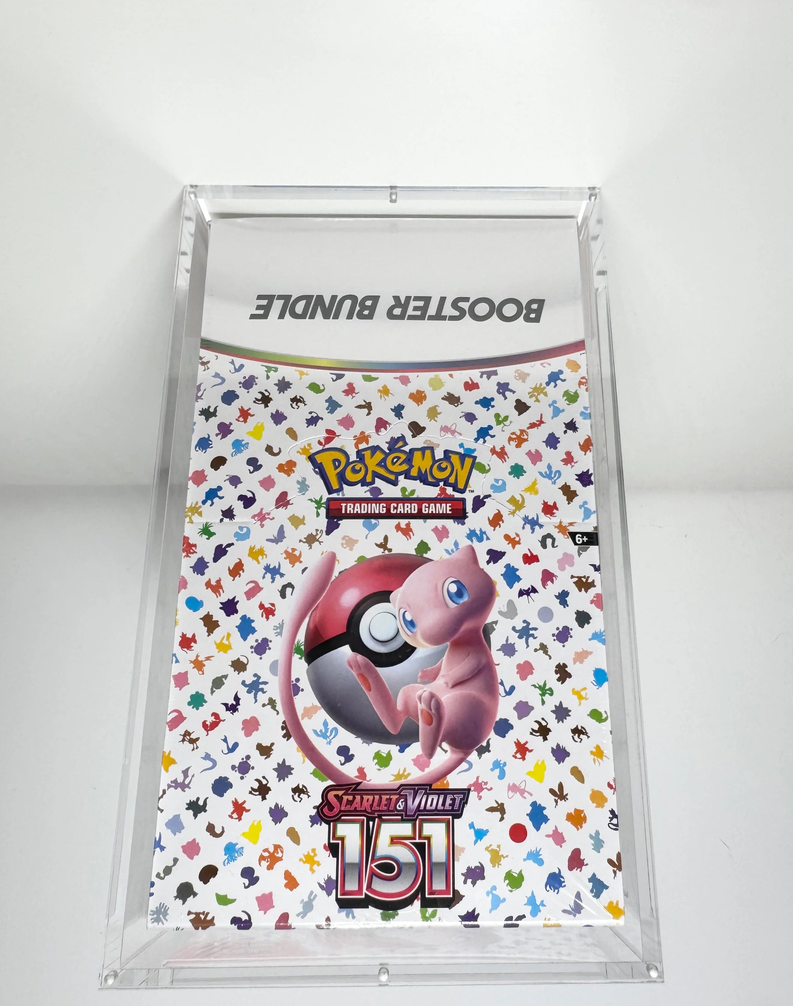 Acrylic Booster Bundle Display Case
