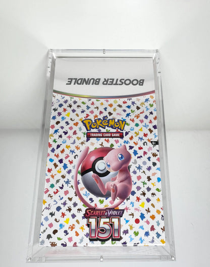 Acrylic Booster Bundle Display Case
