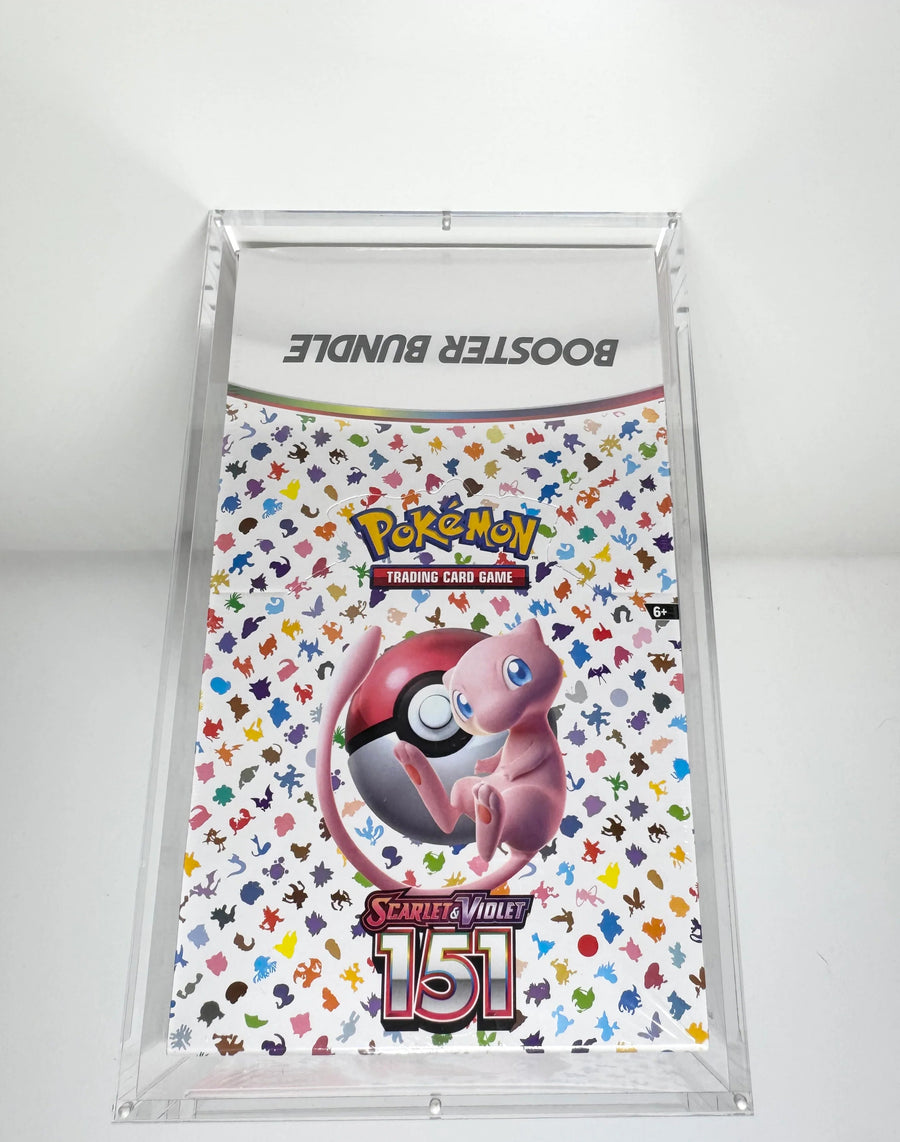 Pokemon TCG Booster Bundle Display Acrylic Case