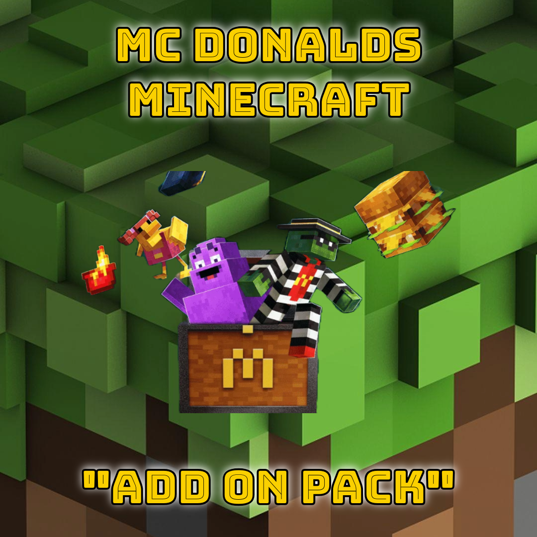 Minecraft x McDonalds - &quot;Add on Pack&quot; (1 Code)