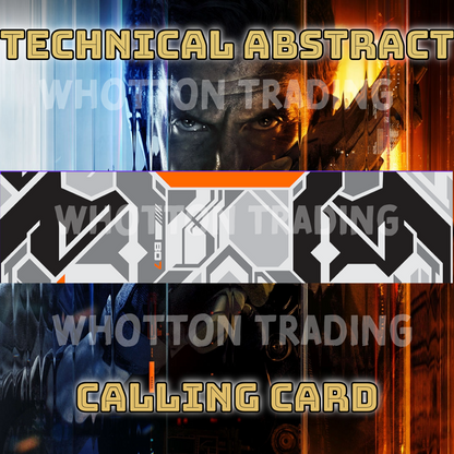 Call of Duty Black Ops 7 | “Technical Abstract” Calling Card | Rare BO7 Cosmetic
