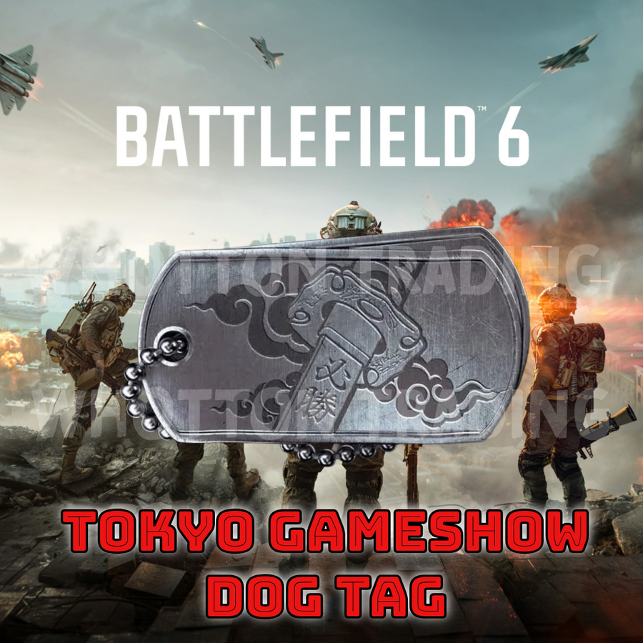 Battlefield 6 Tokyo Game Show 2025 Exclusive Dog Tag – Rare BF6 Battlefield 6 Tokyo Game Show 2025 Exclusive Dog Tag – Rare BF6