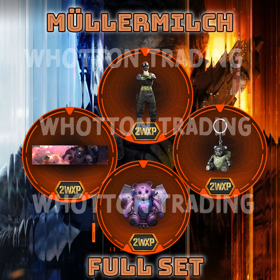 Call of Duty: Black Ops 7 | Muller Milk Full Set Including Operator Skin + Charm + Calling Card + Emblem