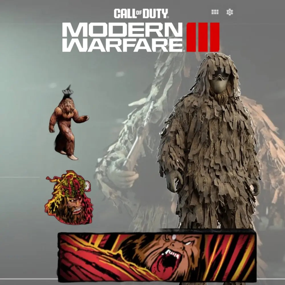 Call of Duty Jack Link’s Sasquatch Code – MW3/MW2 Full Set | Skin + 2XP ...