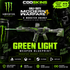 Call of Duty MW4 Monster Energy Green Light weapon blueprint digital code reward – exclusive in-game weapon cosmetic from CODSKINS