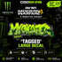 Call of Duty MW4 Monster Energy Tagged Large Decal digital code reward – exclusive in-game cosmetic from CODSKINS