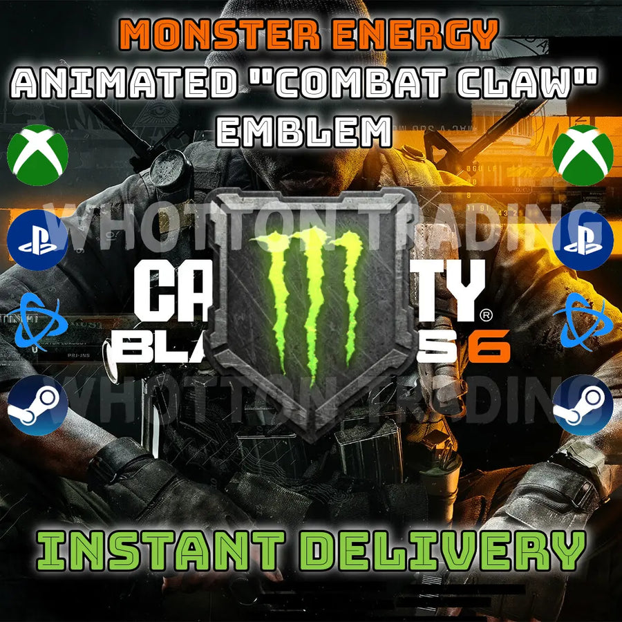 Call Of Duty Black Ops 6 | Animated "Combat Claw" Emblem Murphy QuikTrip
