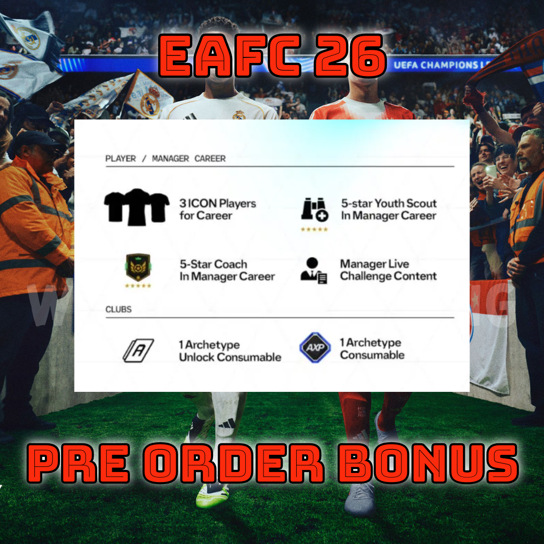 EA FC 26 - Pre Order Bonus DLC WHOTTON TRADING