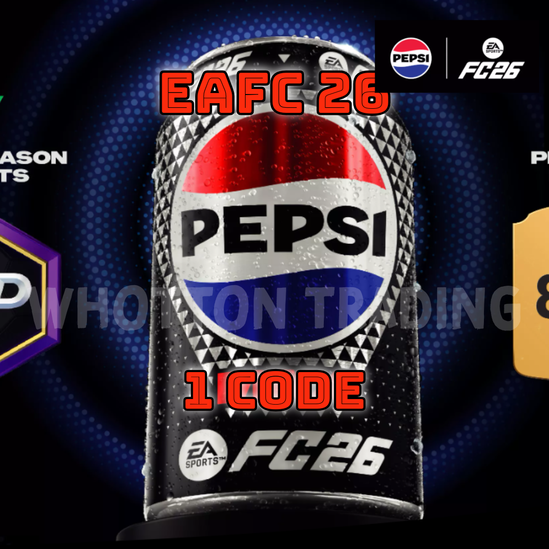 EA Sports FC 26 x Pepsi Promotion – Exclusive FC 26 Rewards &amp; Ultimate Team Code | Instant Delivery
