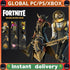 Fortnite Gilded Elites Pack - Gunslinger Calamity, The Goldfish & Lustrous Luxe Outfits + LEGO Styles, 3 Back Blings & 3 Pickaxes - Global Digital Code - PC/PS/Xbox

