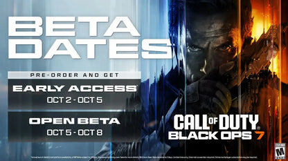 Call of Duty Black Ops 7 -  EARLY ACCESS BETA Code COD SKINS