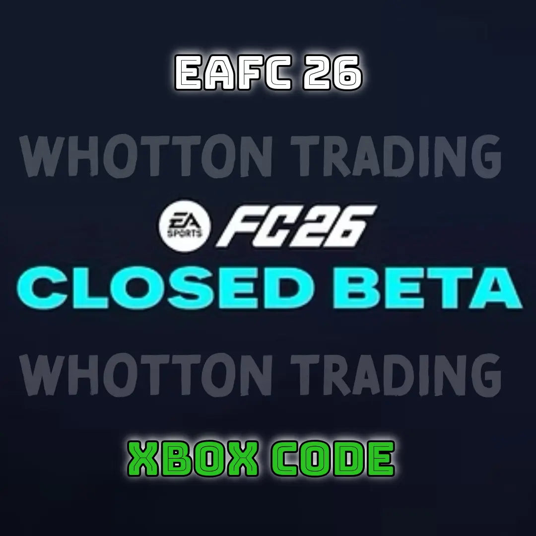 EA FC 26 Closed Beta Code (XBOX) WHOTTON TRADING