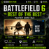 Image ALT Text:
Battlefield 6 Best of the Best Player Card DLC code for PC Xbox Series X S and PS5