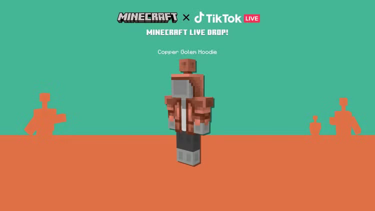 Minecraft Java &amp; Bedrock Edition - Copper Core Twitch Skin DLC PC CD Key (Instant Digital Unlock)