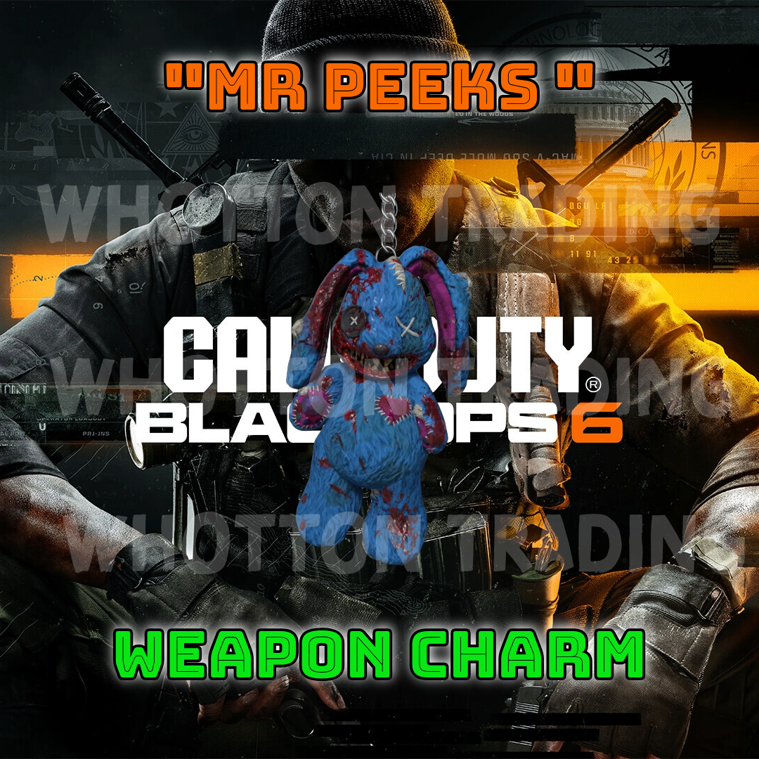 Call of Duty Black Ops 6 - Mr Peeks Weapon Charm COD SKINS