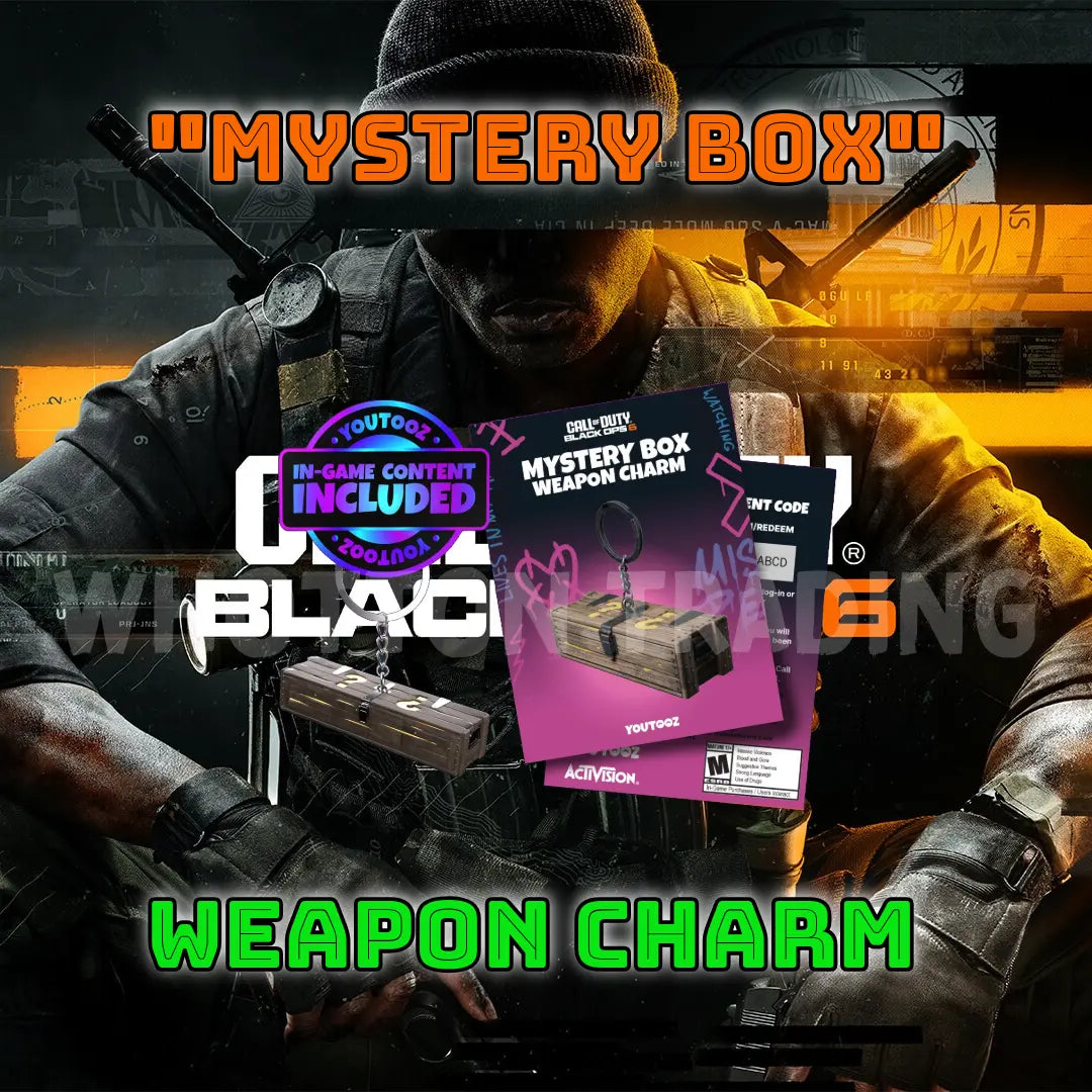 Random Weapon Box Cod Call of Duty Black Ops 6 | Mystery Box Weapon Charm - WHOTTON TRADING ...