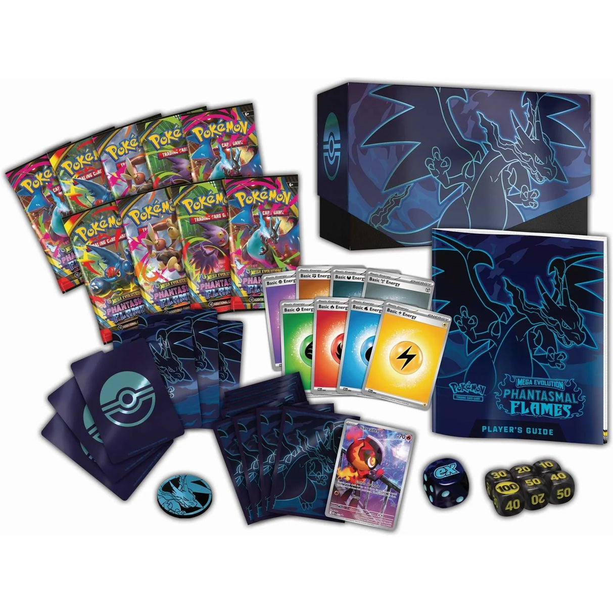 Pokémon TCG: Mega Evolution Phantasmal Flames – Elite Trainer Box