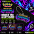 Pokémon Mega Evolution Phantasmal Flames binder tag keychain