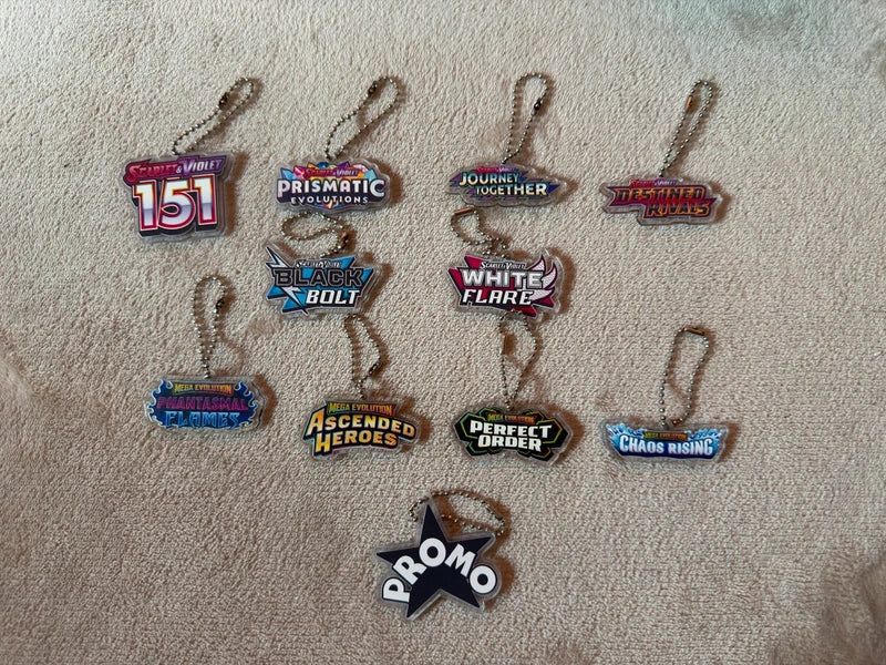 Pokemon Binder Tags / Key Chains