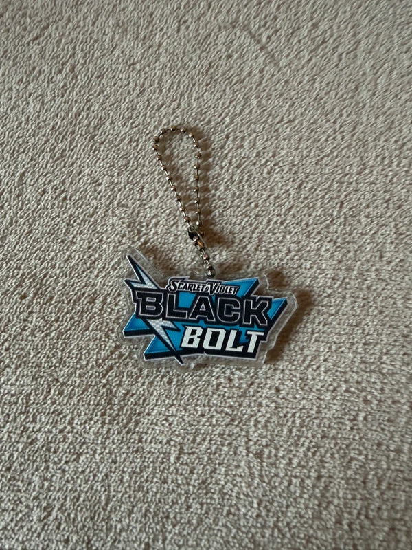 Pokemon Binder Tags / Key Chains black bolt