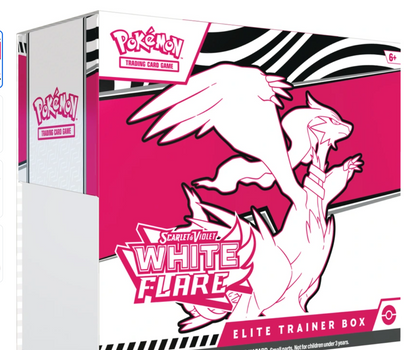 Pokémon Trading Card Game (TCG): Scarlet &amp; Violet White Flare Elite Trainer Box