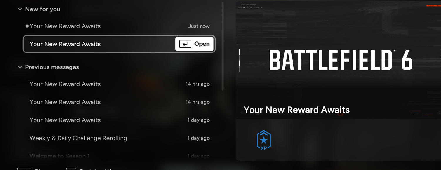 Battlefield 6 Double XP Code – 15 Minute XP Boost Stackable | Rare BF6 Digital Item