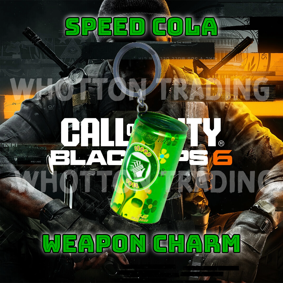 Call Of Duty Black Ops 6 &quot;Speed Cola&quot; Weapon Charm
