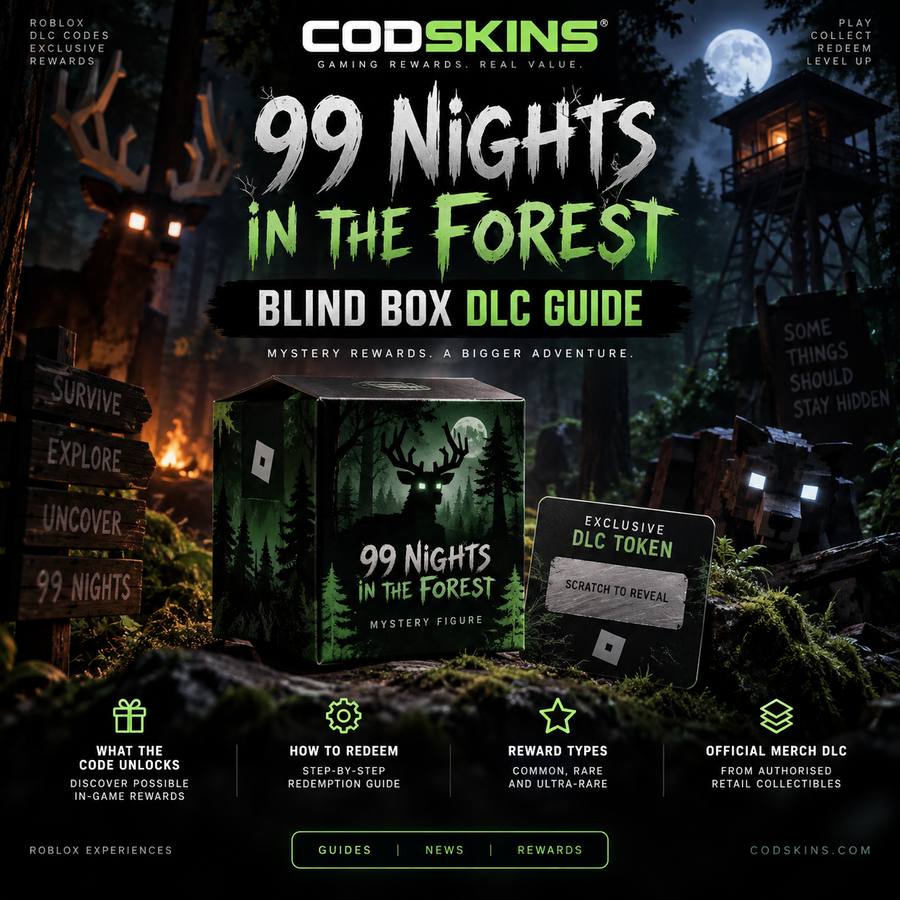 99 Nights in the Forest Blind Box DLC Reward Code – Roblox