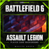 Battlefield 6 Assault Legion Player Card Background – WeHype Drops artwork by CODSKINS