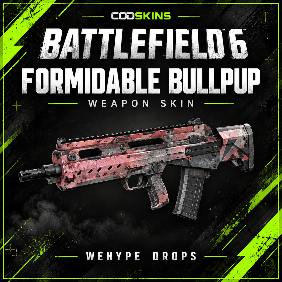 Battlefield 6 Formidable Bullpup Weapon Skin