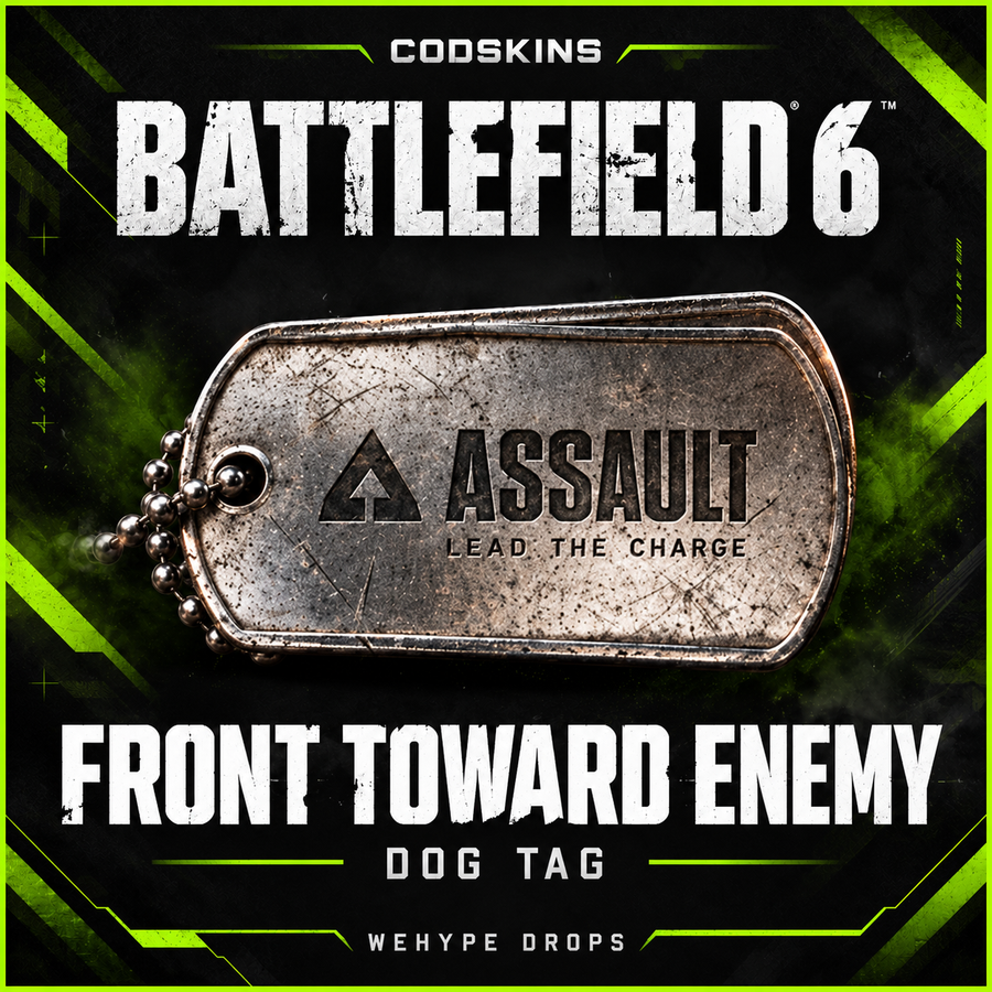 Battlefield 6 Front Toward Enemy Dog Tag