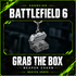 Battlefield 6 Grab the Box Weapon Charm – WeHype Drops artwork by CODSKINS
