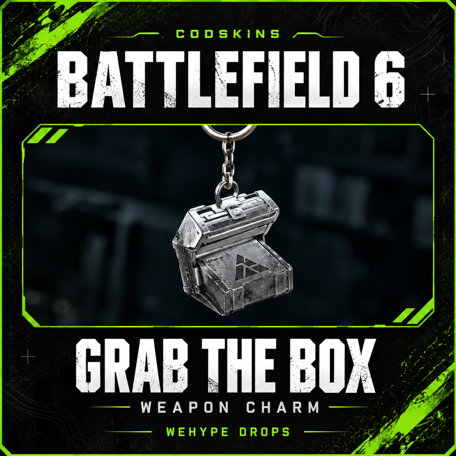 Battlefield 6 Grab the Box Weapon Charm