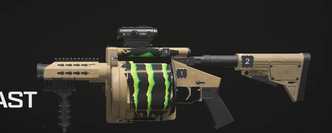 Call of Duty Modern Warfare 3 MW3 Monster Energy - Mark of the Beast Vinyl COD.