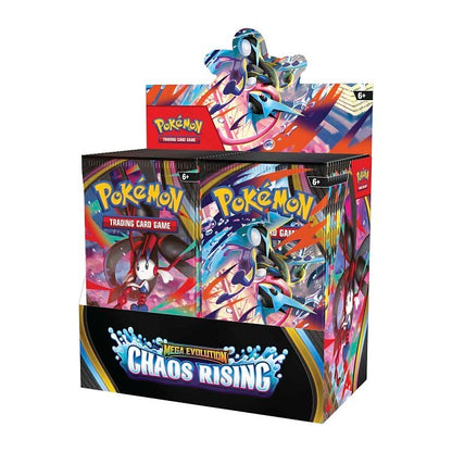 Pokémon TCG: Chaos Rising ME04 – Booster Box (36 Booster Packs)