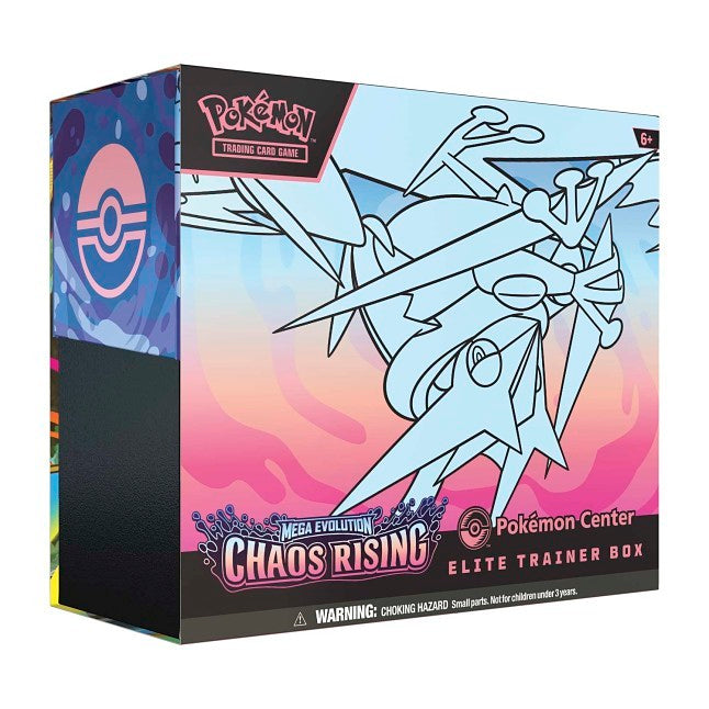 Pokémon TCG: Chaos Rising ME04 – Pokémon Center Elite Trainer Box (PRE ORDER)