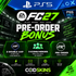 EA SPORTS FC 27 PS5 pre-order bonus code - Double AXP, Career ICONs Heroes and pre-order challenges