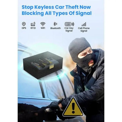 Faraday Box for Car Keys &amp; 2 Pack Faraday Pouch, Keyless Car Key Signal Blocking Box.