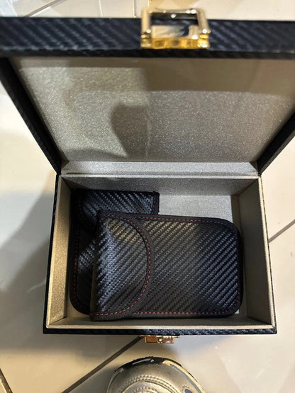 Faraday Box for Car Keys &amp; 2 Pack Faraday Pouch, Keyless Car Key Signal Blocking Box.