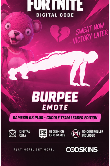 Fortnite Burpee Emote Code | GameSir G8 Plus