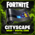 Fortnite Cityscape Wrap digital code – CODSKINS product artwork