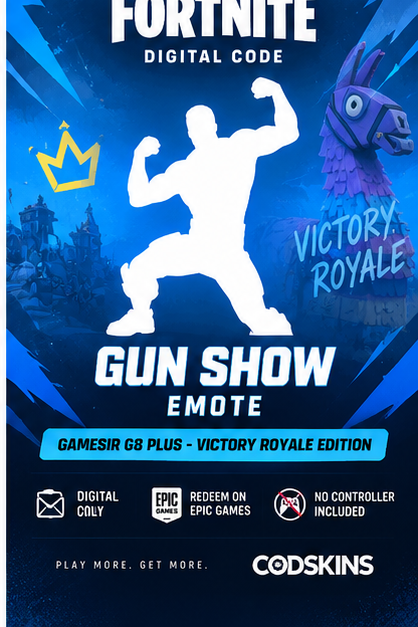 Fortnite Gun Show Emote GameSir digital code