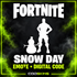Fortnite Snow Day Emote digital code – CODSKINS product artwork