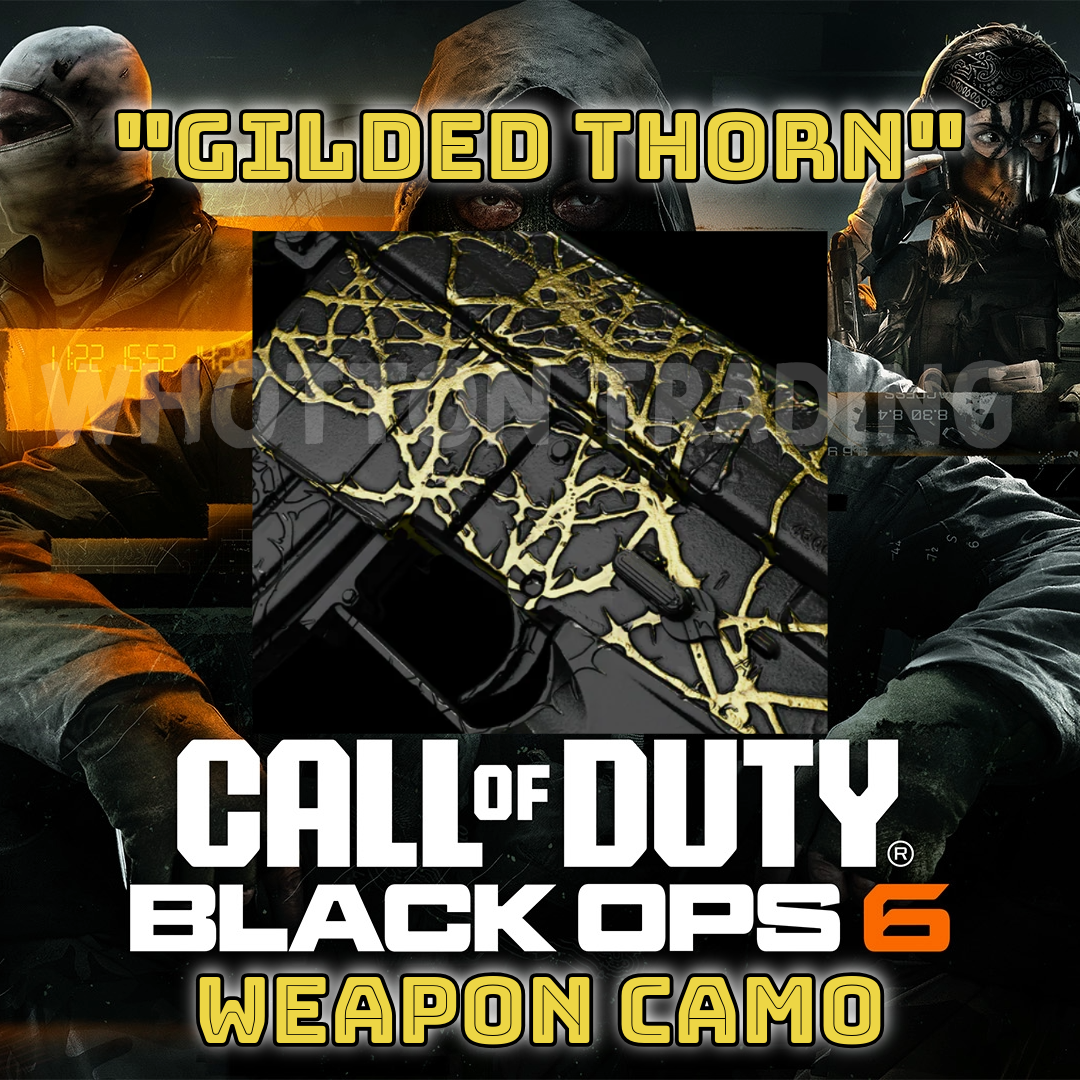 Call of Duty Black Ops 6 | &quot;Gilded Thorn&quot; Weapon Camo Exclusive