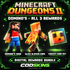 Minecraft Dungeons II Domino’s all 3 rewards bundle: Domino’s Skin, Slice Slayer Cape and Cheesy Cube Pet – CODSKINS