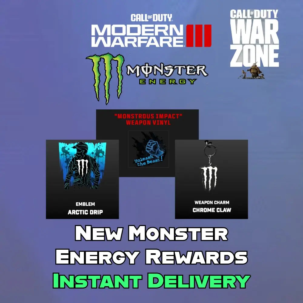 Cod Monster Redeem Code Monsterenergy.com Kod How To Easily Get Blue Monster Energy Skin In