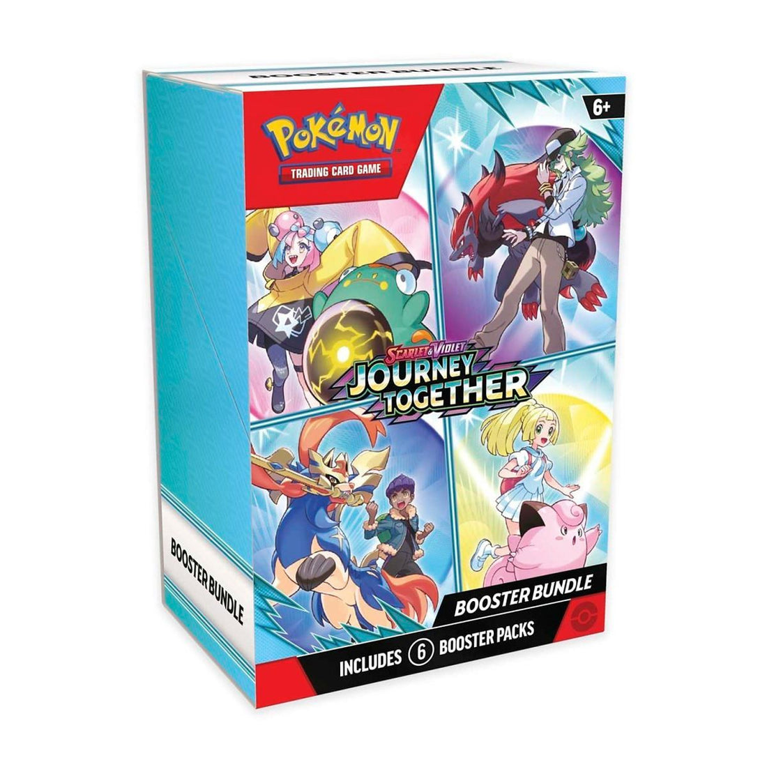 Pokémon TCG: Scarlet &amp; Violet—Journey Together Booster Bundle (6 Booster Packs)
