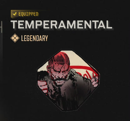 Temperamental animated emblem – MW4 Spiced Out bundle in-game animation